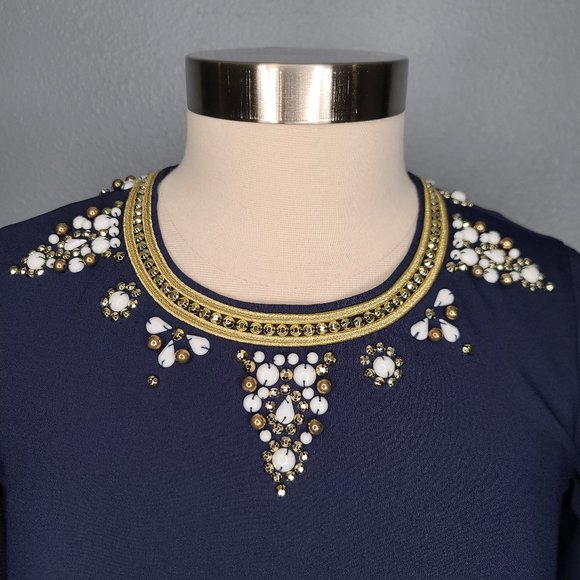 Lilly Pulitzer Anastasia Stretch Embellished Dress - Picture 9 of 14